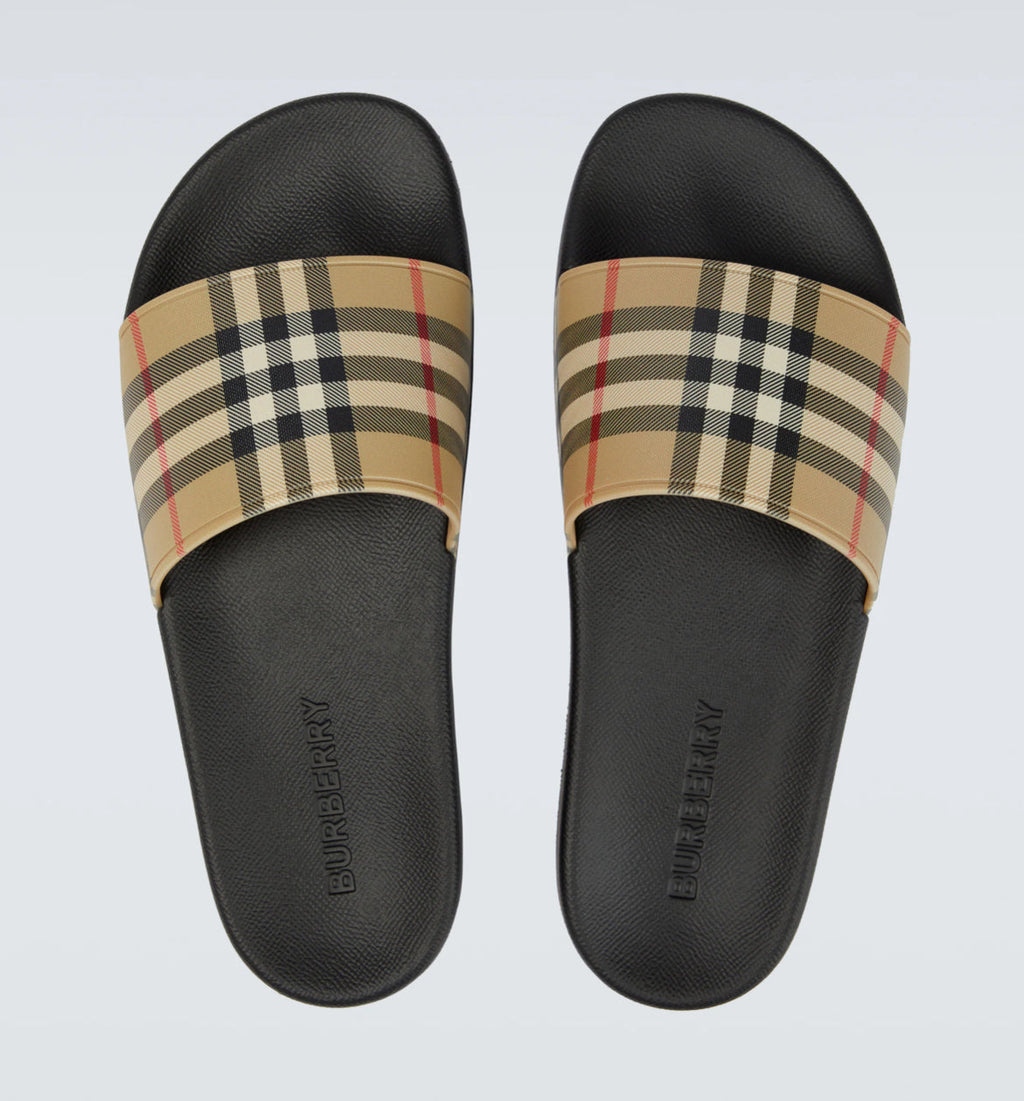 Claquette Burberry beige