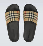 Claquette Burberry beige