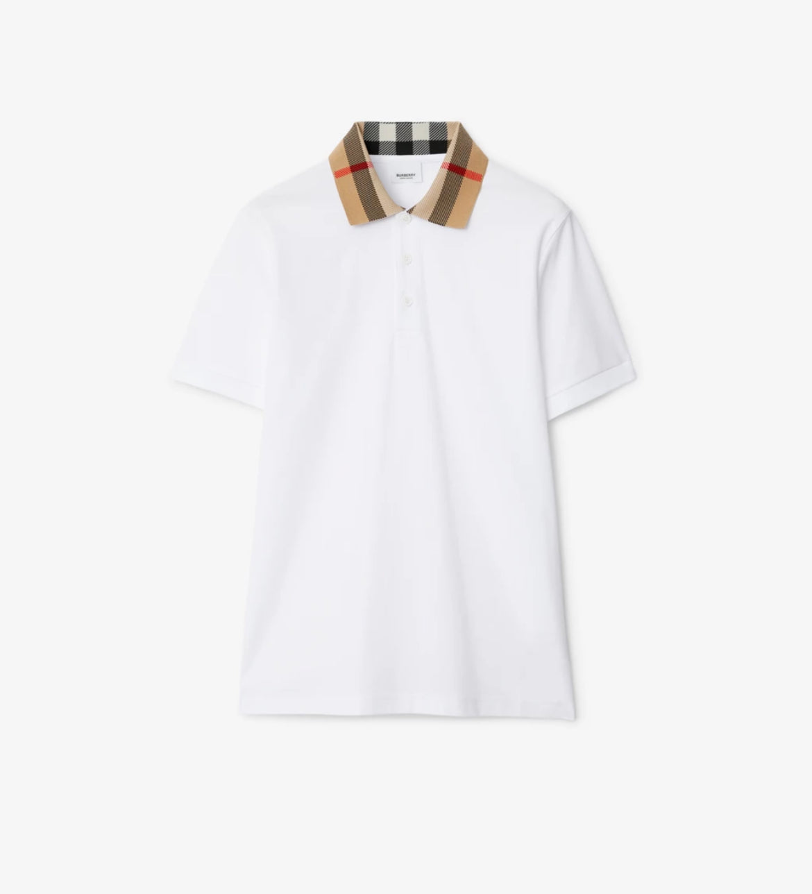 Polo Burberry blanc